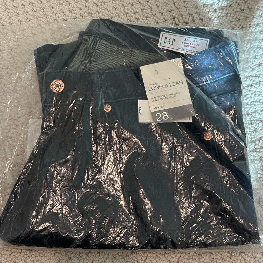 GAP Women's Long & Lean Jeans - Dark Indigo